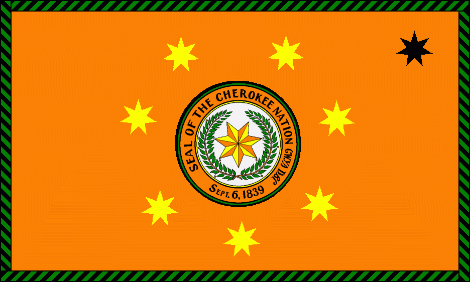 Cherokeenationalflag