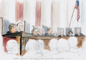 SCOTUS Bench w Justice Gorsuch