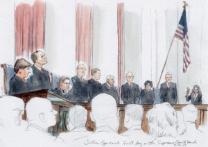 Justice Gorsuch joins the bench