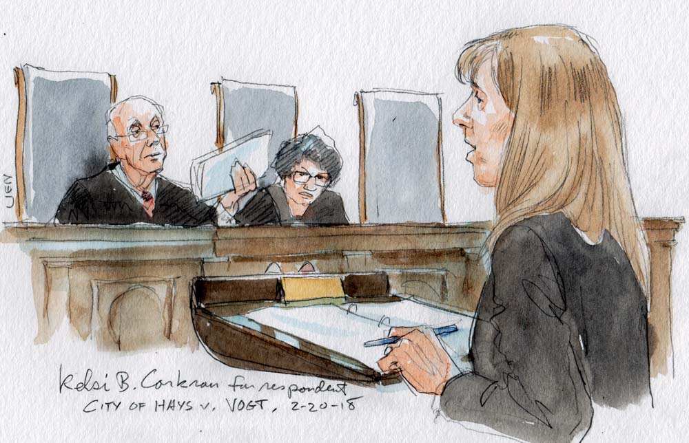 City of Hays v. Vogt, No.16-1495