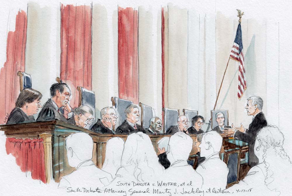 South Dakota v. Wayfair, et al, No.17-494