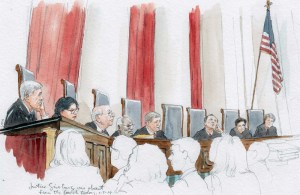 Justice Ginsburg absent