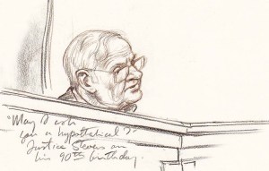 Justice Stevens' birthday, 4/20/10