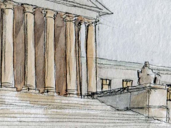 SCOTUS Banner Sketch