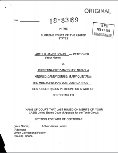 Lomax v Ortiz-Marquez