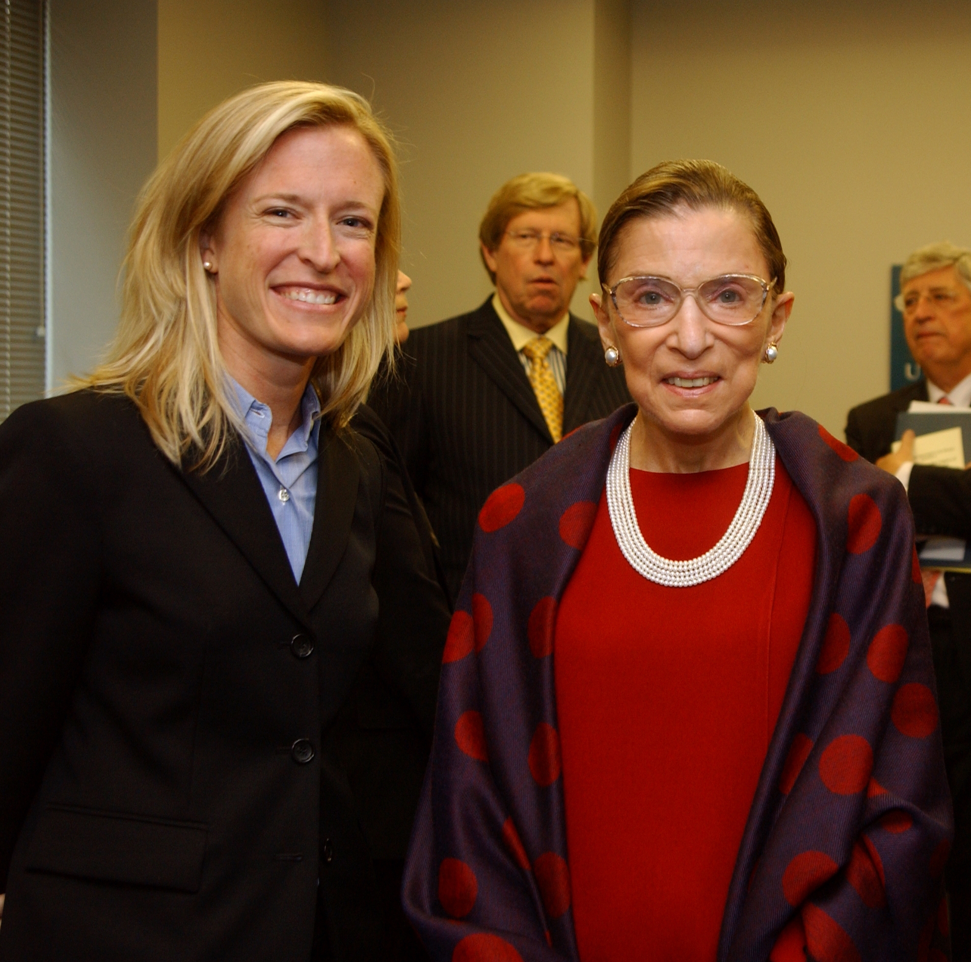 Professor Tyler & Justice Ginsburg 2 2005