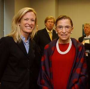 Professor Tyler & Justice Ginsburg 2 2005