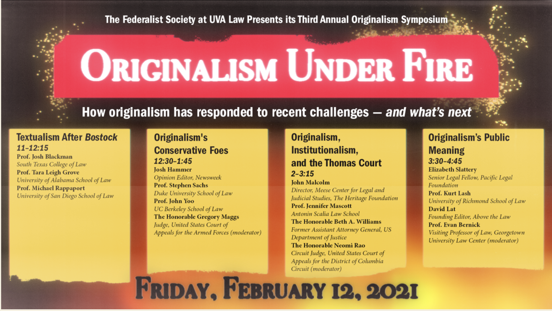 originalism under fire