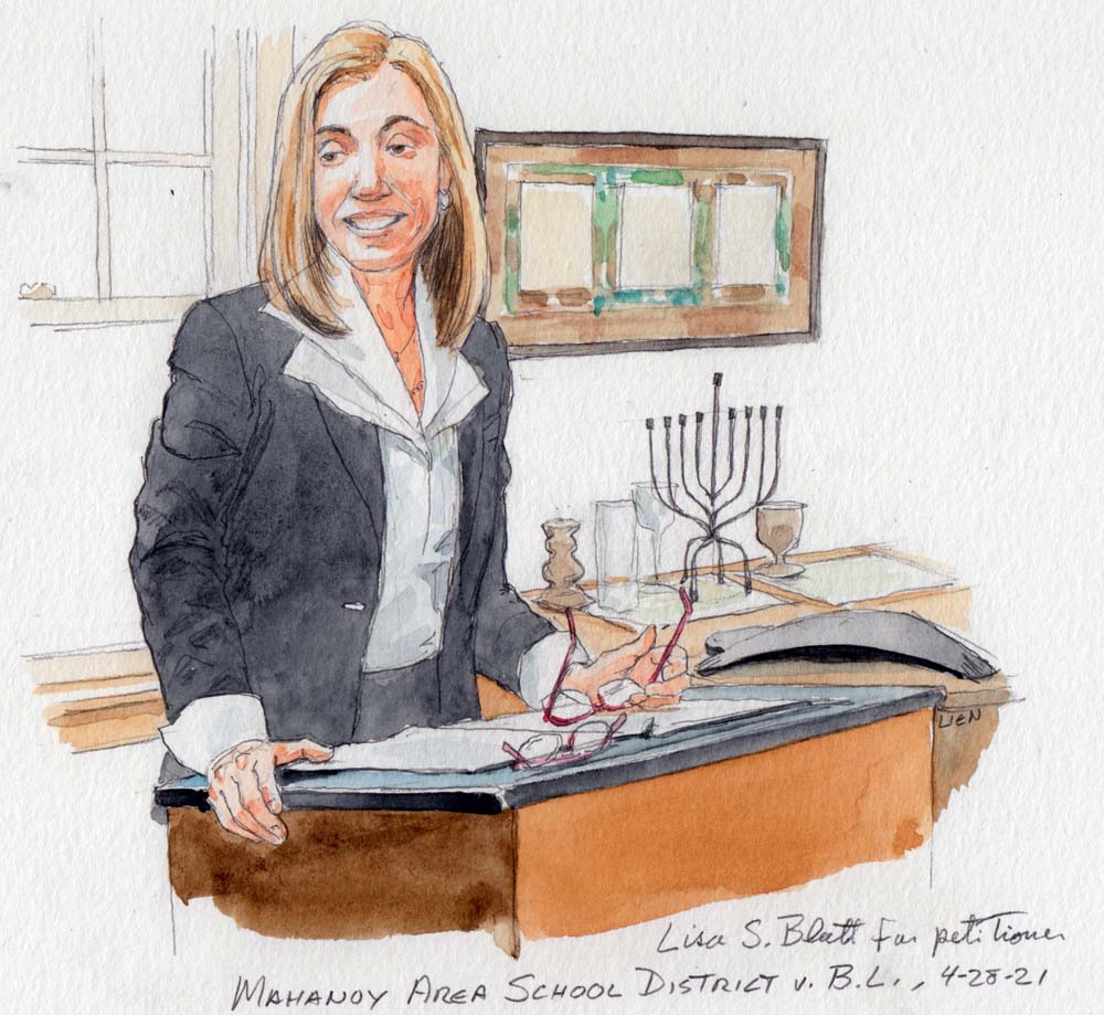 Mahanoy Area School District v. B.L., No.20-255