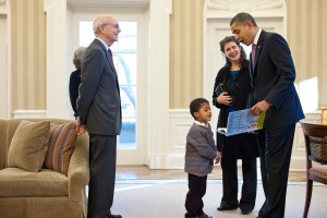 Breyer with Obama