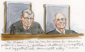 Roberts' remarks on retirement of justice Breyer