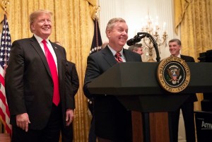 graham with trump