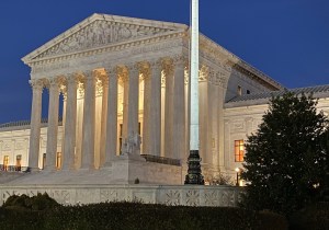 scotus photo nighttime