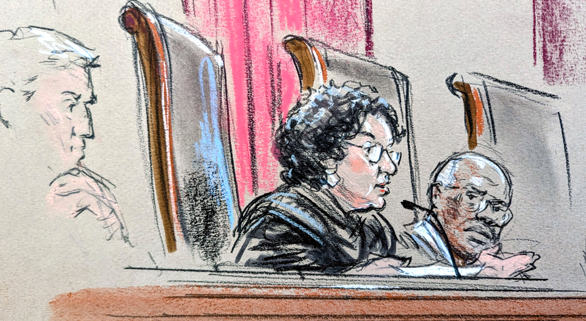 Justice Sotomayor reading Wilkins opinion rdx