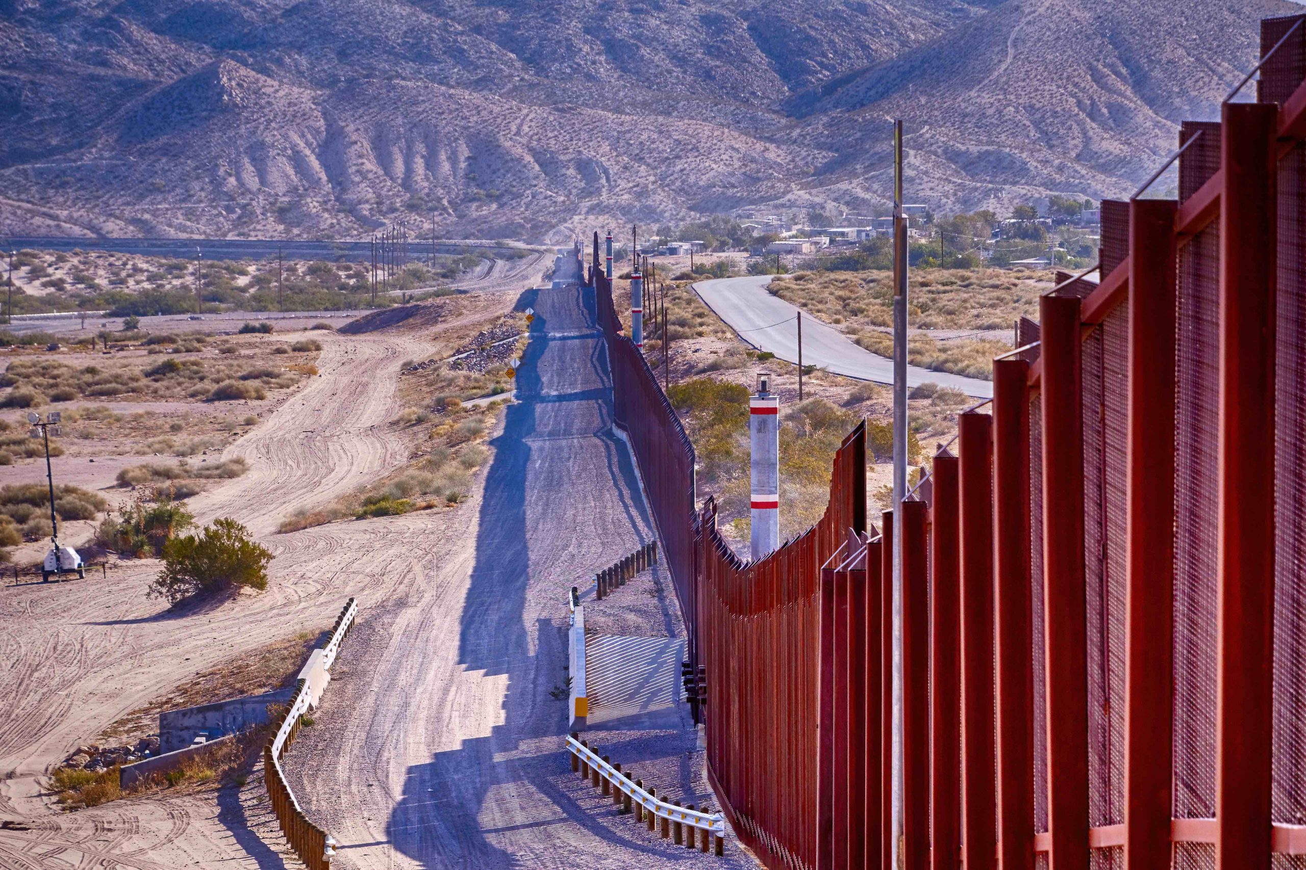 El,Paso,,Texas,/,Usa:,Circa,November,2019,Border,Wall