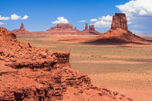 View,Of,Monument,Valley,In,Navajo,Nation,Reservation,Between,Utah