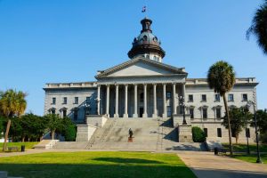 Columbia,South,Carolina,Home,Of,The,Statehouse,Capital,Building,With