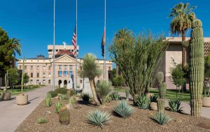 Arizona,State,Capitol,Building,(left),And,House,Of,Representatives,(right)