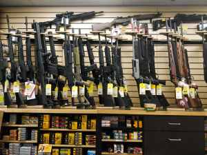 Guns and ammo for sale.