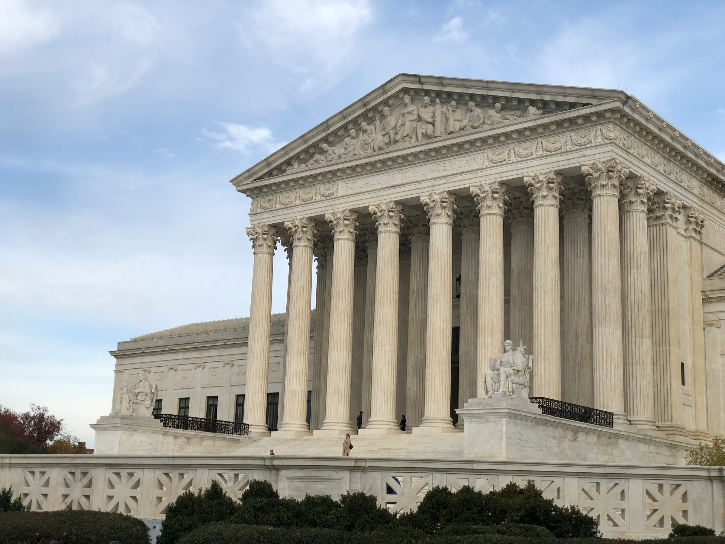 The Supreme Court building is pictured in Washington, D.C.