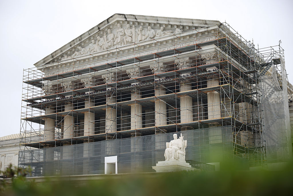 The U.S. Supreme Court is seen on April 07, 2025 in Washington, DC.