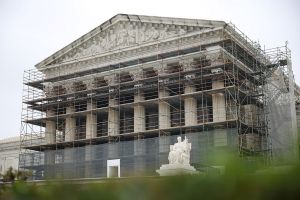 The U.S. Supreme Court is seen on April 07, 2025 in Washington, DC.