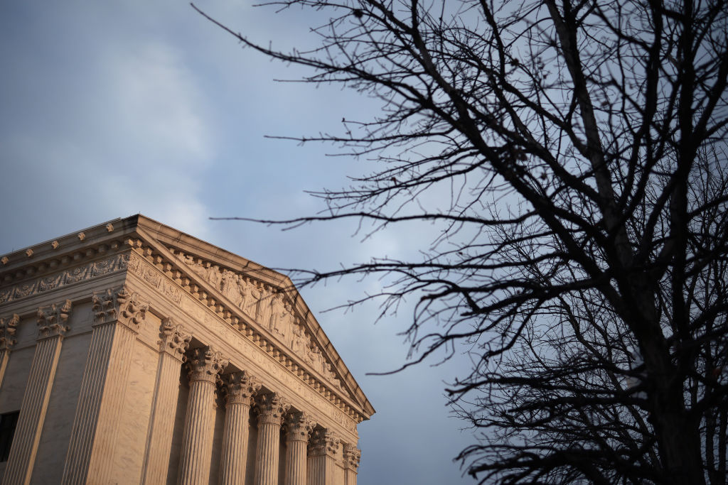 The U.S. Supreme Court is shown March 17, 2025 in Washington, DC.